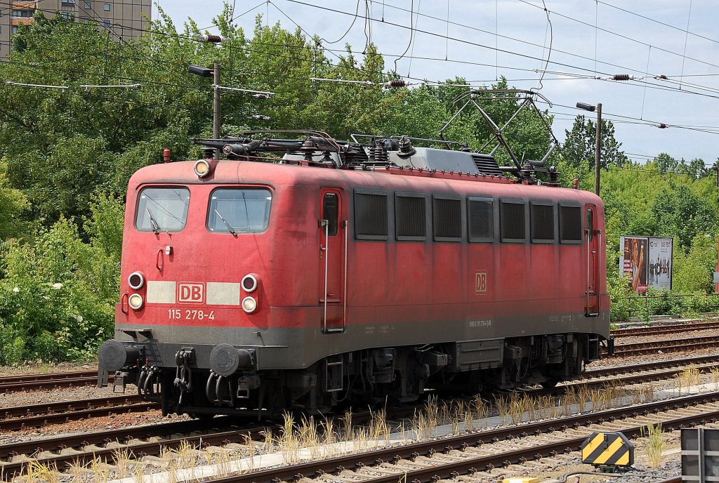115 278-4 Richtung Berlin-Rummelsburg, 03.06.13 Berlin Greifswalder Str.