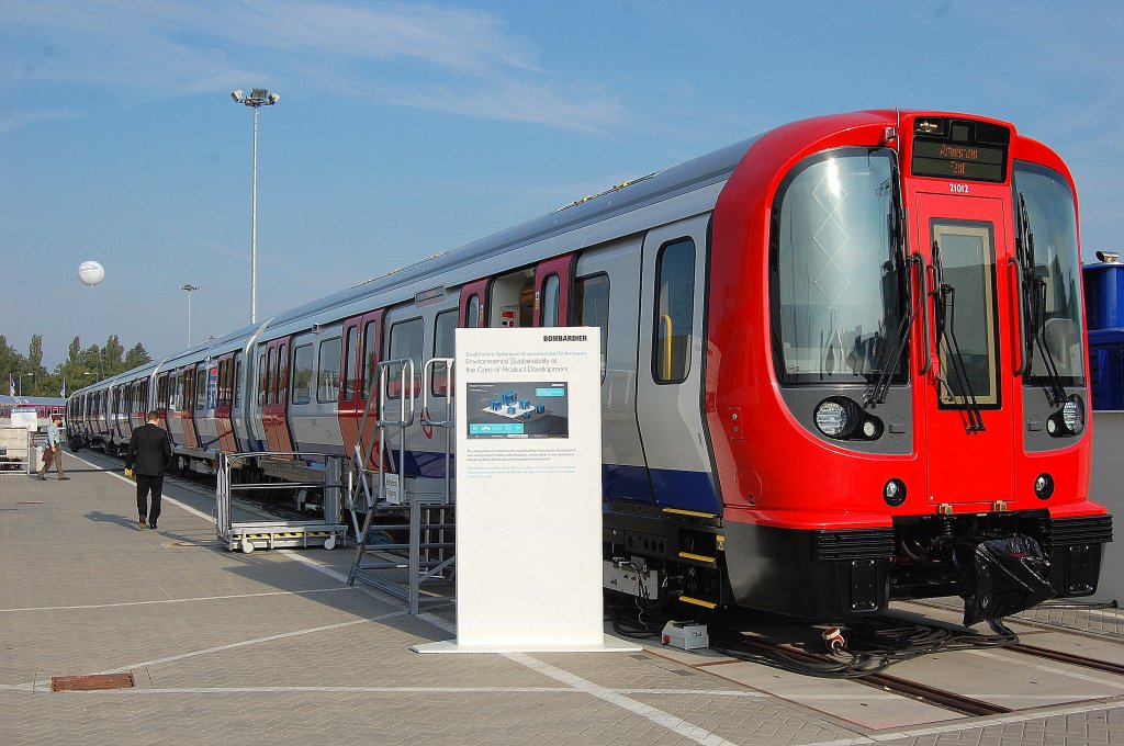 Das U-Bahn Concept von Bombardier, InnoTrans 2010 24.09.10 