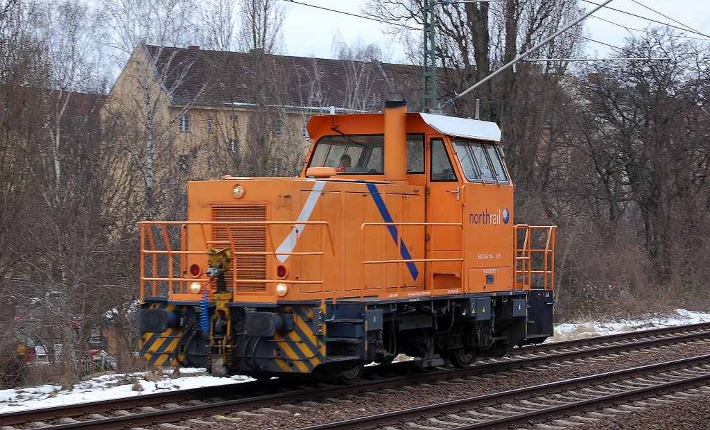 northrail Mietlok 352 103-6 der DB auf dem Berliner Innenring, 04.04.13 Berlin-Jungfernheide. 