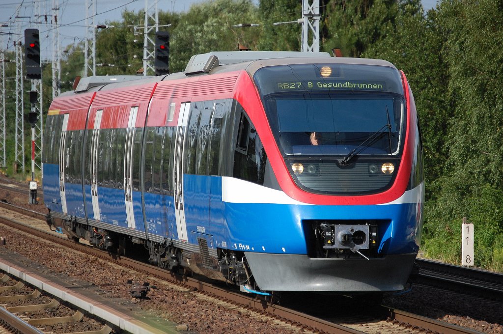 VT 643.13 der NEB als RB27 nach Berlin-Besundbrunnen am 16.07.13 Berlin-Karow.