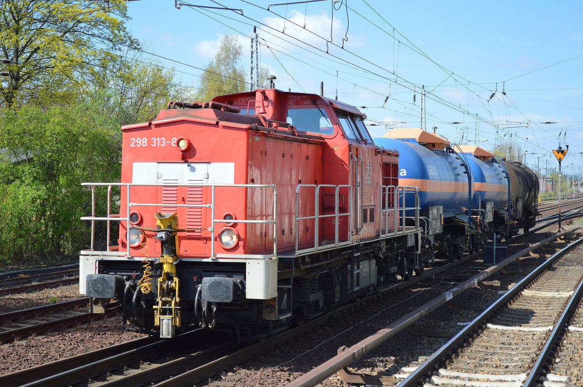 298 313-8 mit einer Übergabefahrt am 22.04.16 Berlin.Hirschgarten.