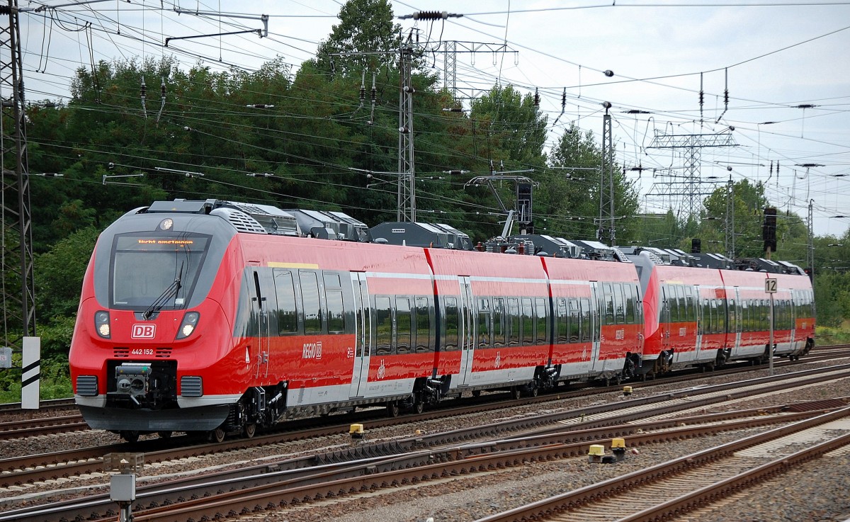 442 152 + 442 ??? auf Dienstfahrt am 19.08.13 Berlin-Springpfuhl. 