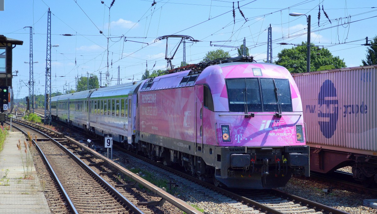 PKPIC mit Hursarz 5 370 006 mit EC 54 am 17.06.15 Berlin-Köpenick