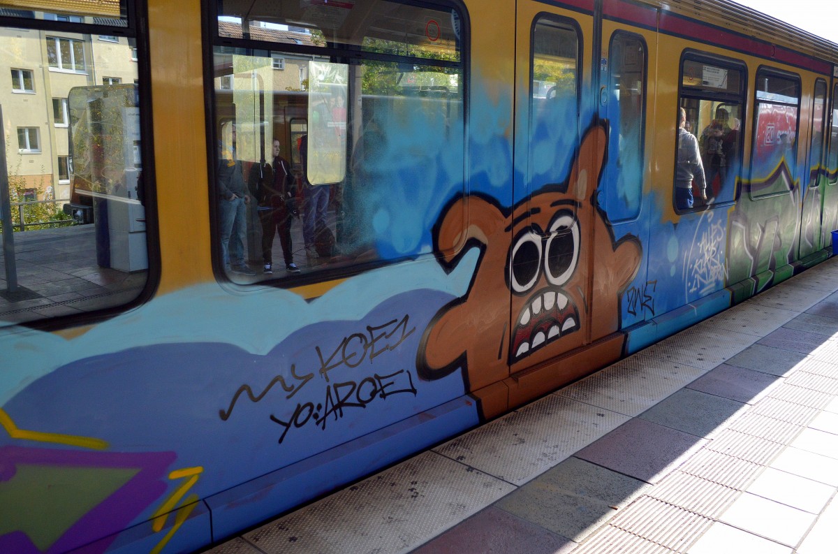S2 in Berlin-Pankow am 06.10.14 gesichtet.