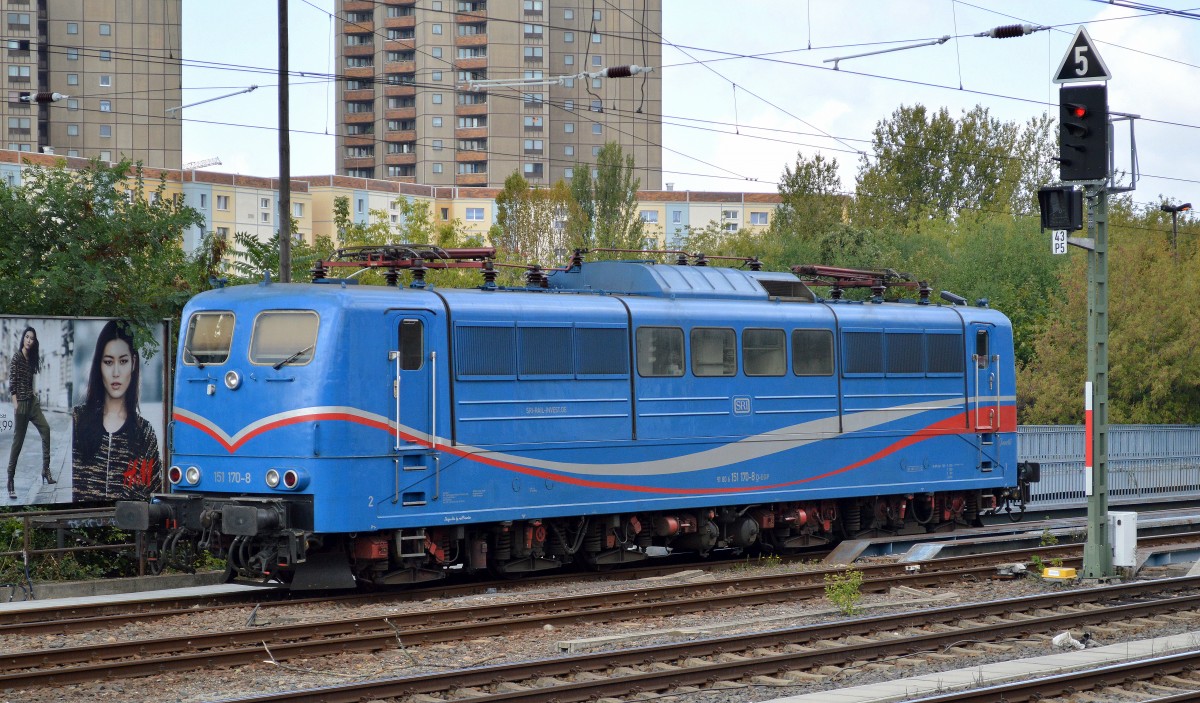 SRI 151 170-8 für die EGP am 22.09.14 Berlin Greifswalder Str.