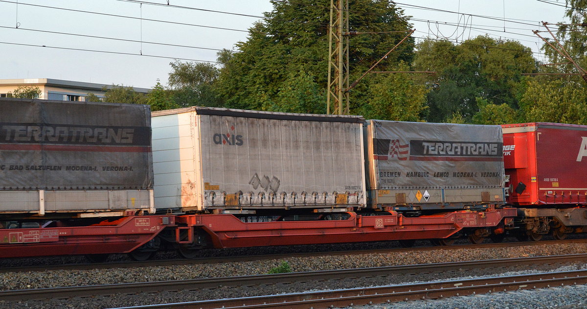 Wechselbr�cken f�r LKW der Firmen AXIS INTERMODAL DEUTSCHLAND GMBH u.Terratrans Internationale Spedition GmbH am 19.06.17 Hamburg-Harburg.