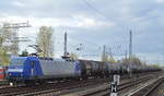 RHC 145-CL 201/145 097-2 mit Kesselwagenzug (Dieselkraftstoff)am 05.04.17 Berlin-Springpfuhl.