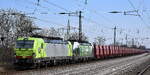 Da hat wohl aktuell jetzt die ArcelorMittal Eisenhüttenstadt Transport GmbH zwei Alpha Trains Vectron geleast, die  193 555  [NVR-Nummer: 91 80 6193 555-0 D-ATLU] mit  193 553  [NVR-Nummer: 91 80