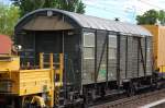 Sch�ner alter Bahnwagen (Werkstattwagen) mit der Nr.