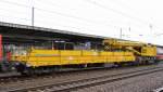 Schutzwagen des Schienenkrans KIROW KRC 810T der Fa.