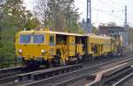 Gleisstopfmaschine P&T 08-475 UNIMAT 4S + Schnellschotterplaniermaschine der Fa.