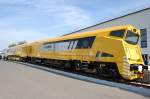 Ein echtes Schienenunget�m als schweres Nebenfahrzeug (Bahndienstfahrzeug) eingestellt mit der Nr.