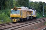 Ein Gleisfr�szug vom Typ LINSINGER SF 03-FFS der Fa.