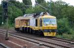 Noch mal von der anderen Seite, der Gleisfr�szug LINSINGER SF 03-FFS der Fa.