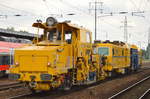 Die Gleisbaufirma GBW hat eine Universalschotterplaniermaschine der neuesten Generation von Plasser & Theurer vom Typ USP 2000-C2 (Nr.