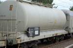 Zweiter Kesselwagen des Unkrautvernichtungszuges ist der Wagen mit der Nr.
