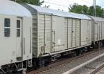 Dieser Wagen ist ein typischer Ger�te- und Werzeugwagen mit Schiebew�nden und hat die Nr.