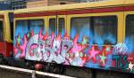 Graffiti, gesehen am 10.03.15 Berlin-Jungfernheide.