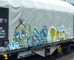 Grafiti gesichtet am 07.04.16 Berlin-Hirschgarten.