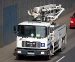 MAN Typ? mit Betonlift + Betonpumpe der Fa.