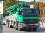 MB ACTROS 3241 mit Betonpumpe der Fa.