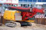 Das zum Abtransport bereitgestellte ABI System TM 13/16 SL der Fa.TWF am 14.02.09 Gro�baustelle Berlin Alexanderplatz.