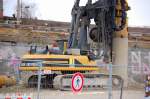 Die Tr�germaschine des BAUER BG 22 H Systems der Fa.