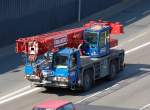 Kleiner Fahrzeugkran der Berliner Fa.