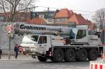 Ein FAUN ATF 90 Fahrzeugkran der Fa.