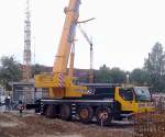 Ein LIEBHERR Fahrzeugkran der Fa.