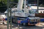 Ein F�nfachs LIEBHERR Fahrzeugkran LTM? der Fa.