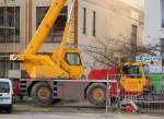 Ein LIEBHERR 1030-2 Fahrzeugkran der Fa.