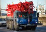 F�nfachs LIEBHERR LTM? Fahrzeugkran der Berliner Fa.