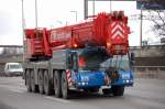 Toller Anblick, ein LIEBHERR LTM 1300-6.1 der Fa.