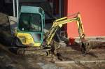 AMMANN YANMAR SV17 EX Minibagger am 12.02.14 Berlin-Pankow.