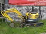 HKL- Mietbaumaschine ein AMMANN YANMAR Typ? Minibagger, 03.06.14 Berlin-Pankow.