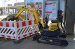 AMMANN YANMAR ViO10 Minibagger am 19.03.15 Bhf.