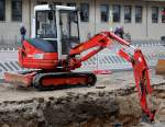 Mini-Kompaktbagger Kubota KX61-3 der Fa.