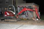 Minibagger neuson 3503 der Fa.