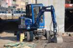 Kleiner Mobilbagger ATLAS 804 der Fa.