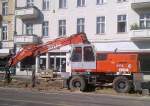 ATLAS 1704 AWE4 Mobilbagger, 03.06.11 Berlin-Pankow.