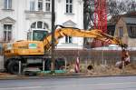 Ein LIEBHERR Litronic 314 Mobilbagger der Fa.