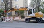 LIEBHERR 314 Mobilbagger der Fa.