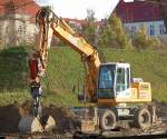 STRABAG LIEBERR 924 Litronic, 20.11.09 Berliner Str.