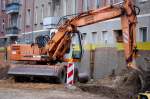 LIEBHERR 900 Litronic der Fa.LTG im Jahr 2008 Berlin-Lichtenberg.