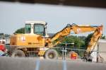 Ein �lterer SCHAEFF HML 31 der Fa.MAX B�GL, 18.06.08 Neubau Spandauer Damm Br�cke Berlin.