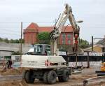Ein TEREX/ATLAS 1905 M AWE5, 11.05.10 Berliner Str.