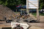 Ein CAT 906 Radlader der Fa.