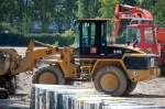 CAT 914G Leasingradlder am 05.07.08 Baustelle N�he S-Bhf.