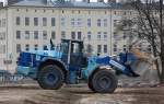 Noch mal aus anderer Perspektive, ein HITACHI ZW310 Radlader der Fa.